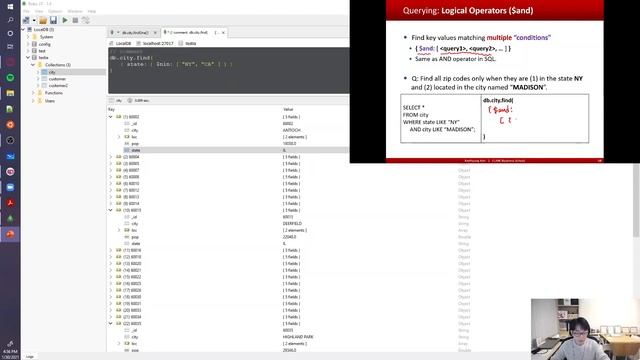 Big Data Management: Querying in MongoDB смотреть онлайн