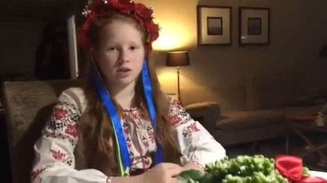 Т. Шевченко "Садок вишневий коло хати" - Марія Звєрєва (українською) смотреть онлайн