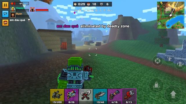 Pixel Gun 3D - SUPER MUTANT in the Battle Royale SET смотреть онлайн