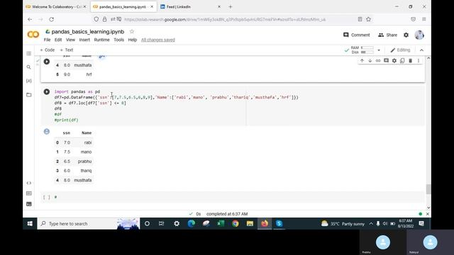 Python Pandas| Data science & analysis |Reading CSV files, Sorting, Filtering | Data frame смотреть онлайн