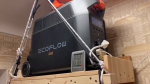 Электростанция EcoFlow delta pro 3,6 не вытягивает маленькую квартиру