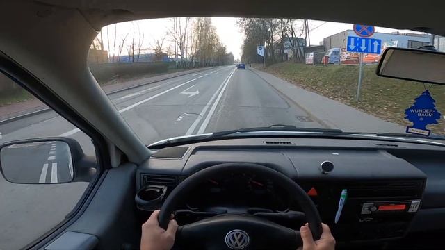 2000 Volkswagen T4  (2.5 TDI 88HP) | POV Test Drive