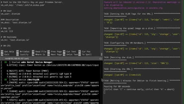 Creating a VM Debian Openstack Image in Proxmox executable with Ansible смотреть онлайн