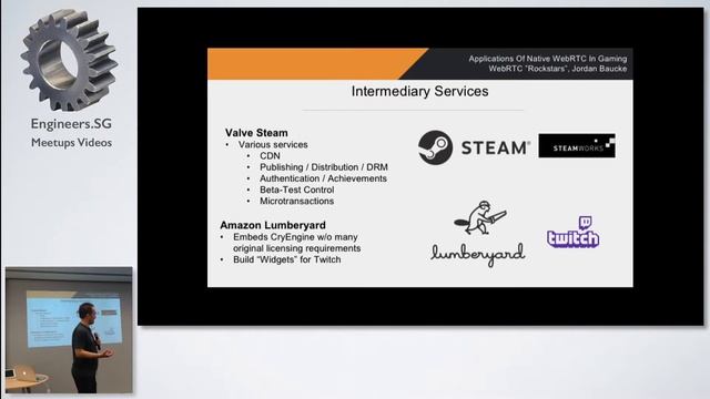 Applications of Native WebRTC in Gaming - WebRTC Rockstars Asian Tour - SingaporeJS смотреть онлайн