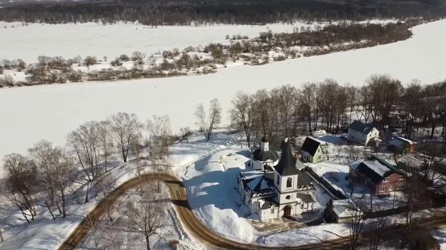 Таруса, Храм Воскресения Христова смотреть онлайн