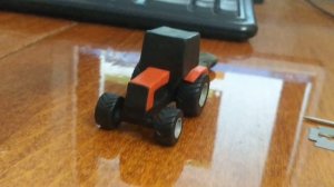 Как слепить из пластилина свой трактор за 5 минут!  МТЗ 892 | Мини копия реального BELARUS MTZ