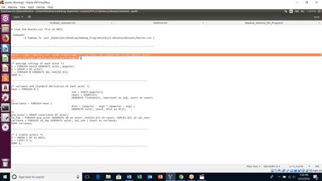 Hadoop and Big Data Class 8 : Web Log & Movie Data Analysis Using PIG (Part 3) смотреть онлайн