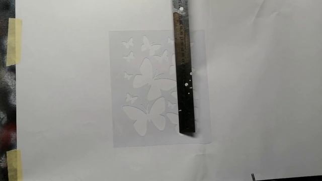 Трафарет БАБОЧКИ для АЭРОГРАФИИ смотреть онлайн