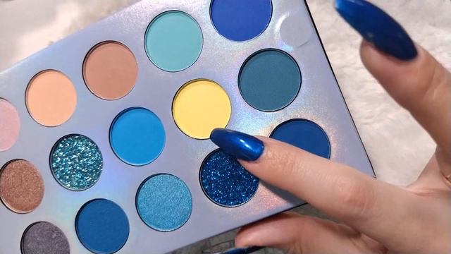 ASMR/АСМР Косметика💄60 теней Палетка Beauty Glazed смотреть онлайн