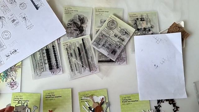 Обзор дизайнерской посылки от Марии Кравцовой. Релиз Апреля 2023 смотреть онлайн