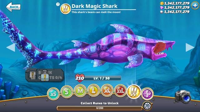 Hungry Shark World - All 39 Sharks Unlocked Hack Gems and Coins Mecha Sharkjira Unlocked Upgrade смотреть онлайн