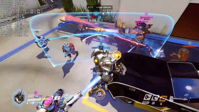 Intel Core i7-9700K & Zotac RTX 2060: Overwatch (오버워치) смотреть онлайн