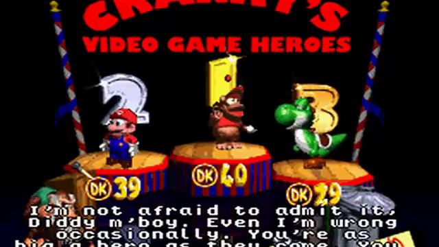 Donkey Kong Country 2 102% W - Krocadile Kore, Ending 2 смотреть онлайн