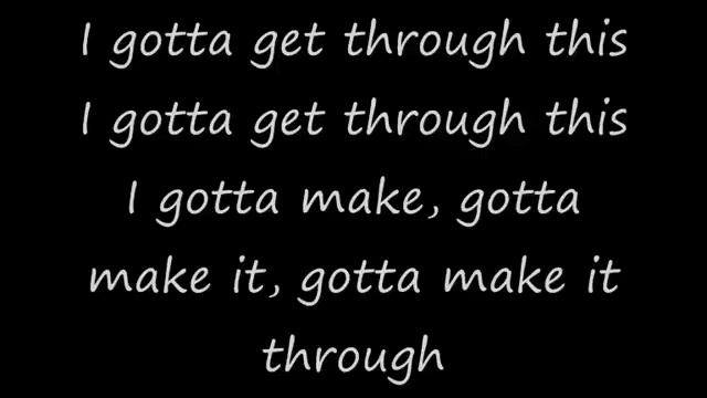 Daniel Bedingfield - Gotta Get Through This with lyrics good sound quality