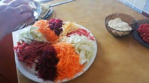Салат «Козёл в огороде»