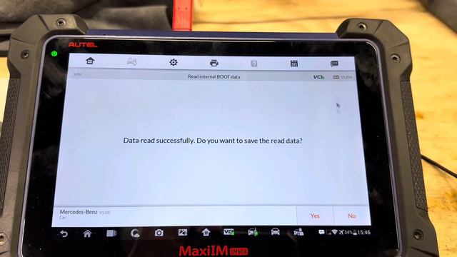 MERCEDES ECM MED17.7.X FBS4 CLONING/PROGRAMMING WITH IM608