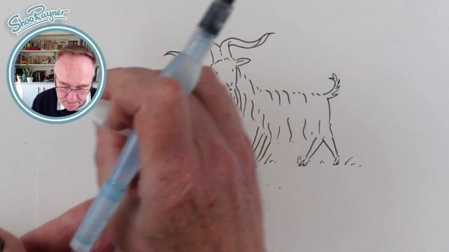 Artists: You only need a few lines to Sketch a Billy Goat смотреть онлайн