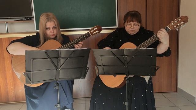Дуэт преподавателей Демина Л.Г.- Мицкая М.А. Ансамбли, 4 группа смотреть онлайн