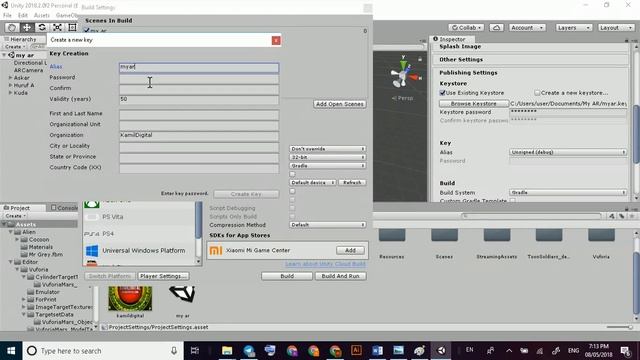 Create Keystore in Unity 2018 смотреть онлайн