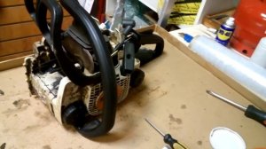 stihl ms180 диагностика