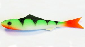 Как сделать поролоновую рыбку для рыбалки.