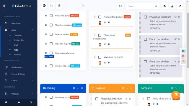 Education Dashboard Bootstrap 5 Admin Template with LTR Dark Side Bar смотреть онлайн