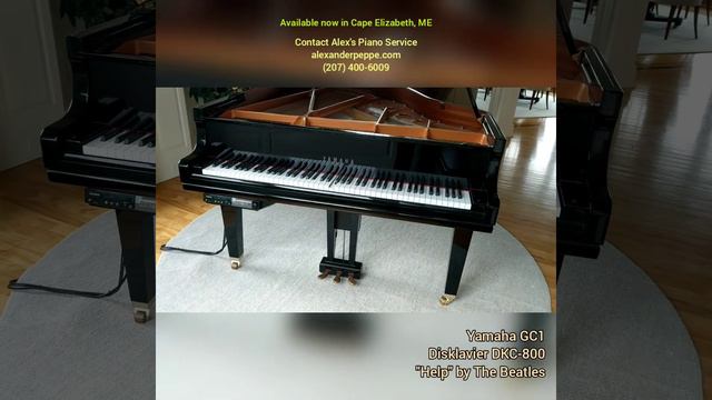 Yamaha GC1 w/ Disklavier DKC-800 смотреть онлайн