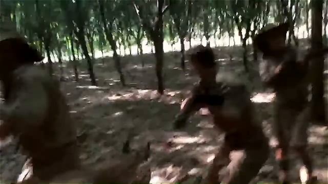 Съемка фильма в стиле шутер, военные действия в реальных условиях. Монтаж в Premiere pro смотреть онлайн