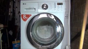LG F1222TD Direct Drive Washer : Cotton 95 Intensive Mini load