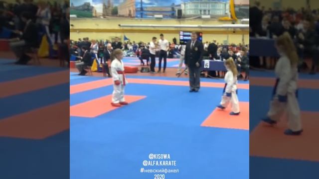 Невский Факел karate WKF смотреть онлайн