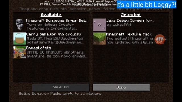 How To Make You MCPE/MCBE Look Like JAVA Edition (Tutorial)