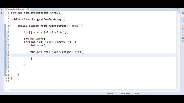 Maximum Sum Subarray Problem(Amazon, paypal coding interview question) смотреть онлайн