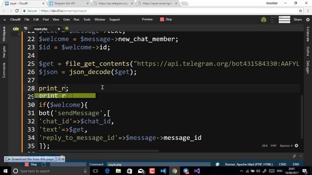 Telegram Bots | Course In Arabic #37 NewChatMember смотреть онлайн