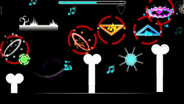 Прохождение уровня undertale по Geometry Dash смотреть онлайн