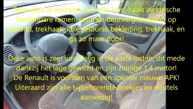 Vree Car Trading. Renault Megane Scenic 1.4 16V RN (VERKOCHT) смотреть онлайн