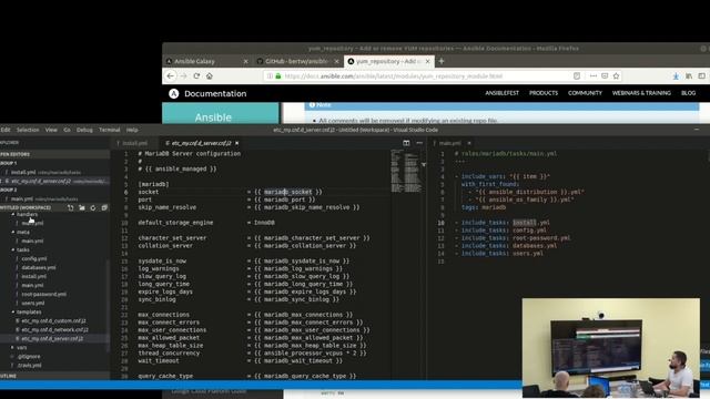 DBA1 MariaDB 6. MariaDB automation with ansible смотреть онлайн