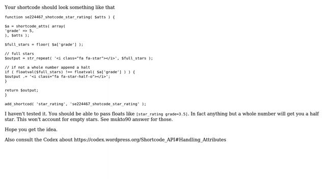 Is it possible to define variables in a wordpress shortcode, and then call the shortcode using a... смотреть онлайн