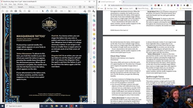 2 Magic Tattoo Previews! | Nerd Immersion смотреть онлайн