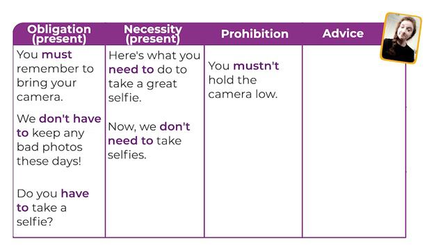 Own it 4 How to take a selfie Language_in_Action_4_3 Modal verb Social media смотреть онлайн