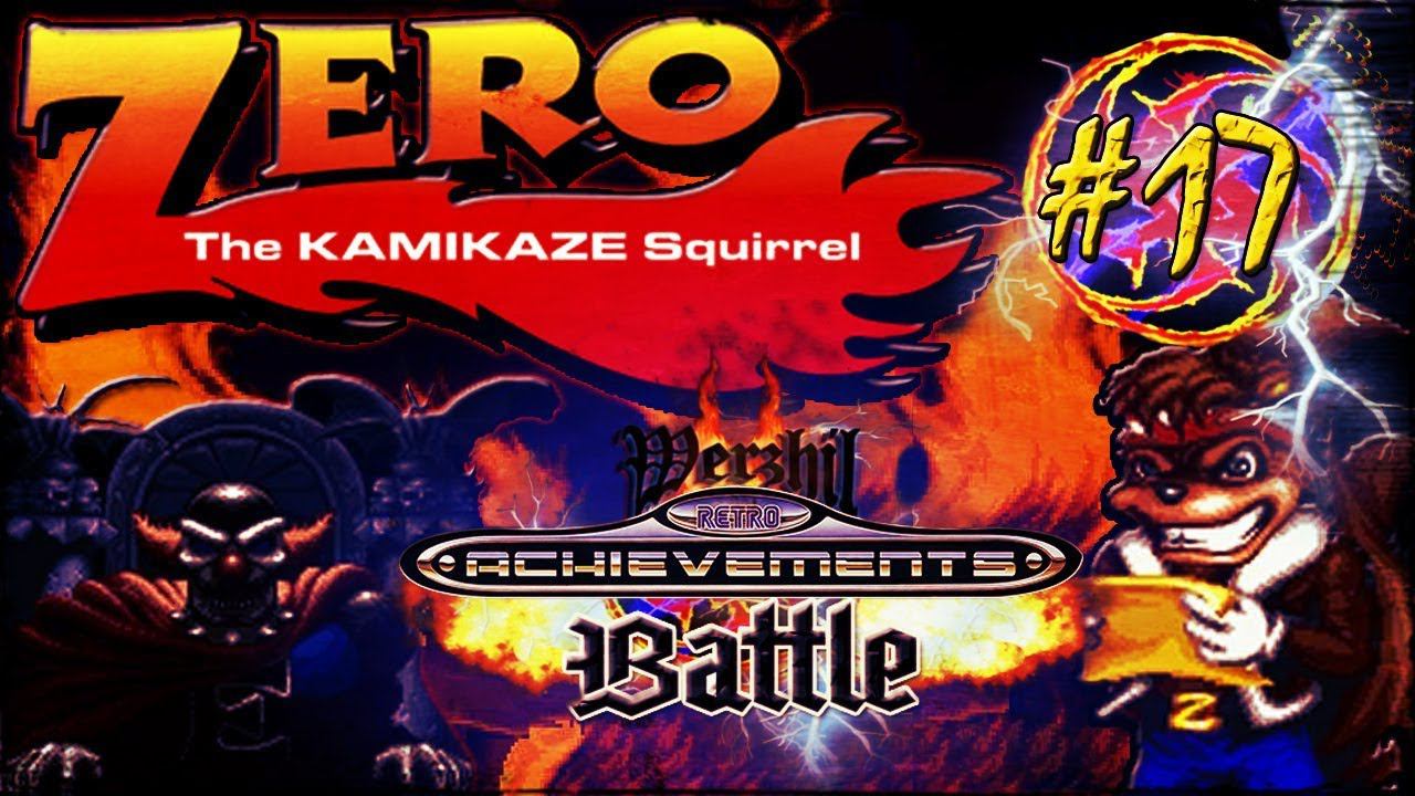 RA-Battle #17: Zero The Kamikaze Squirrel, SNES смотреть онлайн