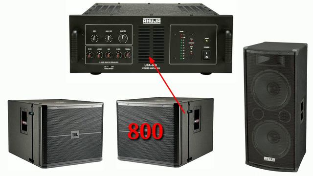 Ahuja UBA-800 price and review / Ahuja 800watt amplifier specification in Hindi смотреть онлайн