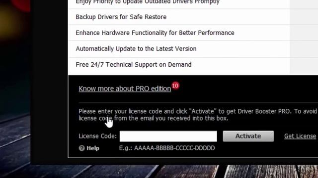 Driver Booster 2.4 Pro Key смотреть онлайн