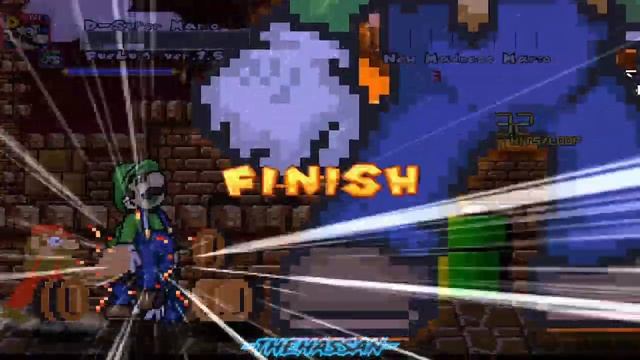 [MUGEN] ║ D-Super Mario & FueLuigi vs New Madness Mario ║ [Request] смотреть онлайн