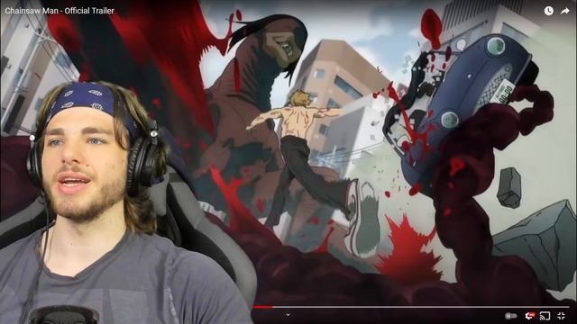 REACTING TO CHAINSAWMAN TRAILER | THIS GONNA BE SICK! | смотреть онлайн