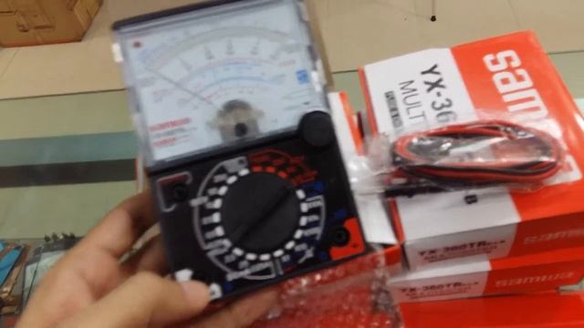 মাল্টি মিটার samwa YX -300 TR E-L-B MULTITESTER FUSE & DIODE PROTECTION MADE IN CHINA смотреть онлайн