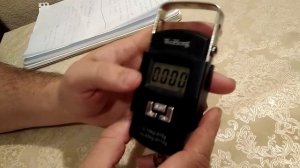 Электронный безмен Weiheng WH-A08 до 50 кг. Обзор и проверка на точность.