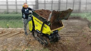 Мини-Думпер MAKSTEM MAX1000 ❯ Отзыв клиента  #отзыв #минидумпер