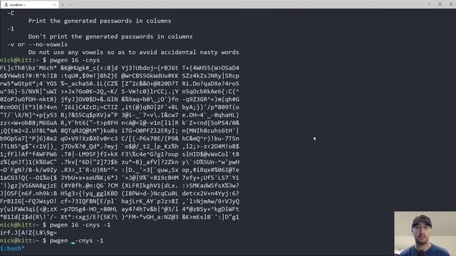 Generate a Random Secure Password on the Command Line with pwgen смотреть онлайн