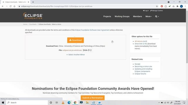 How to Download and Install Eclipse IDE on Windows 10 | 8 | 7 смотреть онлайн