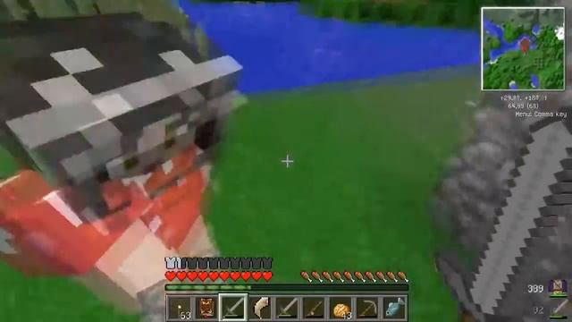 Minecraft - Адам и Ева - 38 - Двери куда ставить смотреть онлайн